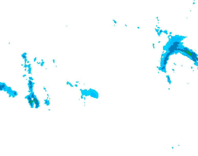GDPS precipitation 084 hour forecast chart for Canada based on 2026/01/09 1200Z data