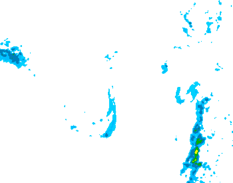 GDPS precipitation 144 hour forecast chart for Canada based on 2026/01/09 1200Z data