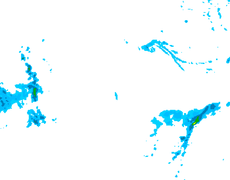 GDPS precipitation 036 hour forecast chart for Canada based on 2026/01/10 0000Z data