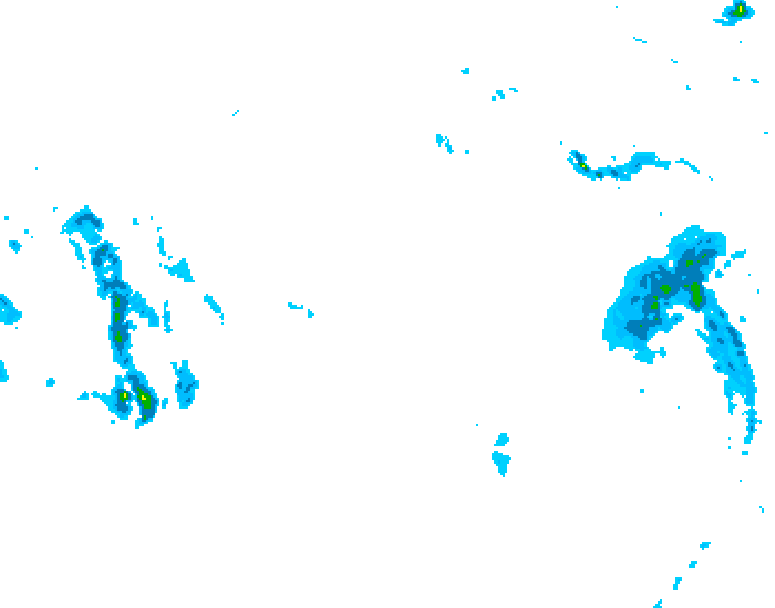 GDPS precipitation 060 hour forecast chart for Canada based on 2026/01/10 0000Z data