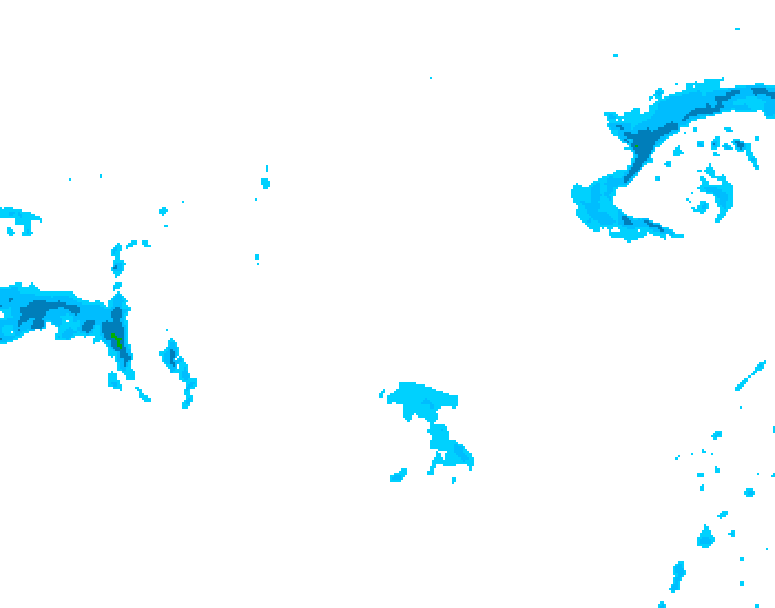 GDPS precipitation 084 hour forecast chart for Canada based on 2026/01/10 0000Z data