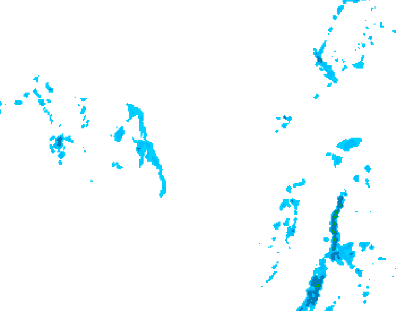 GDPS precipitation 120 hour forecast chart for Canada based on 2026/01/10 0000Z data