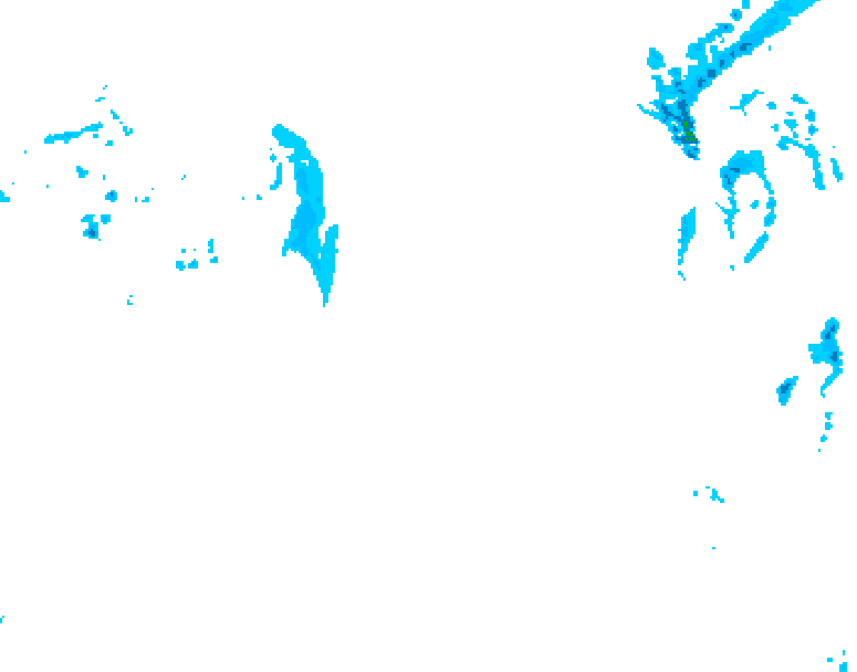 GDPS precipitation 186 hour forecast chart for Canada based on 2026/01/10 0000Z data