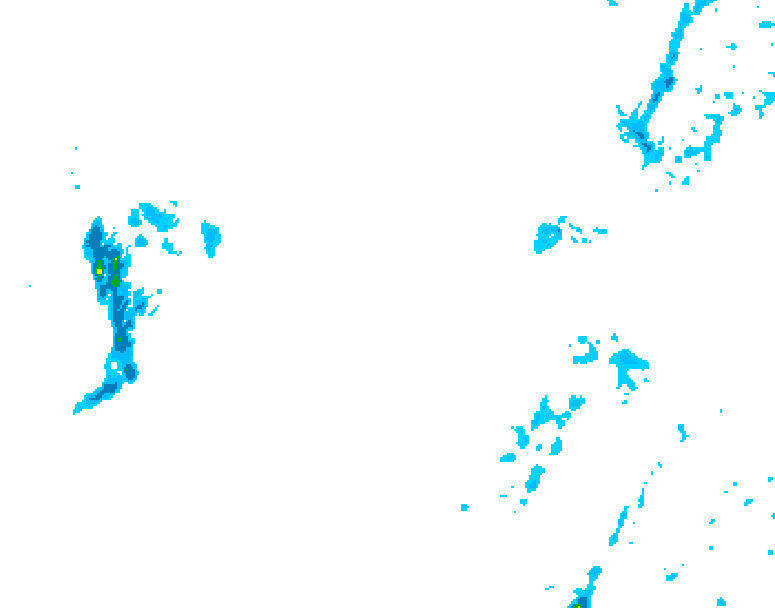 GDPS precipitation 096 hour forecast chart for Canada based on 2026/01/10 1200Z data
