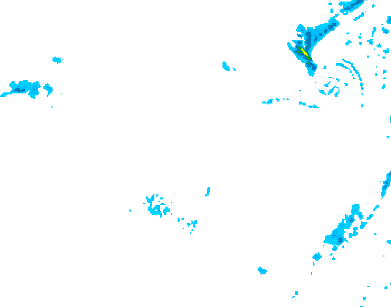 GDPS precipitation 186 hour forecast chart for Canada based on 2026/01/10 1200Z data