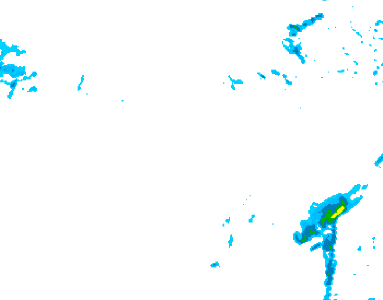 GDPS precipitation 204 hour forecast chart for Canada based on 2026/01/10 1200Z data