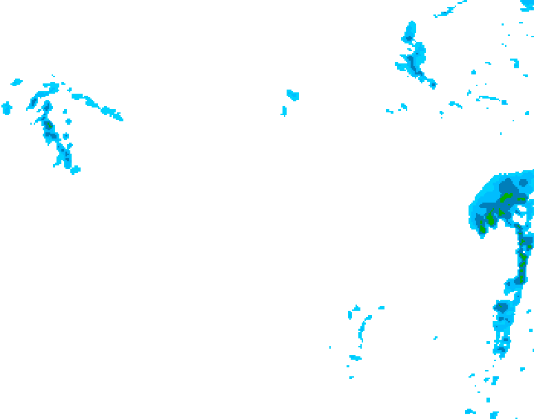GDPS precipitation 216 hour forecast chart for Canada based on 2026/01/10 1200Z data
