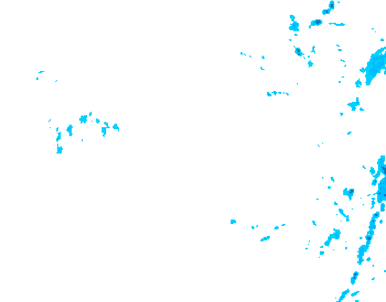 GDPS precipitation 234 hour forecast chart for Canada based on 2026/01/10 1200Z data