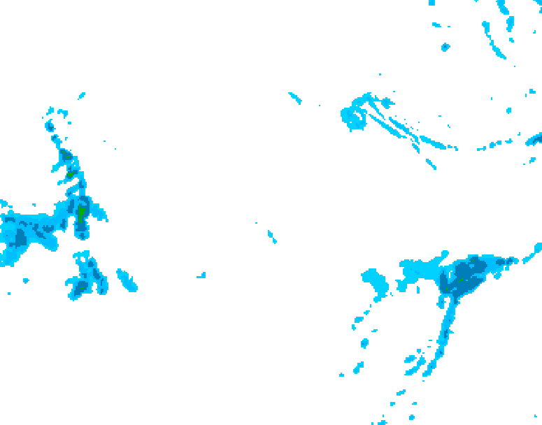 GDPS precipitation 012 hour forecast chart for Canada based on 2026/01/11 0000Z data