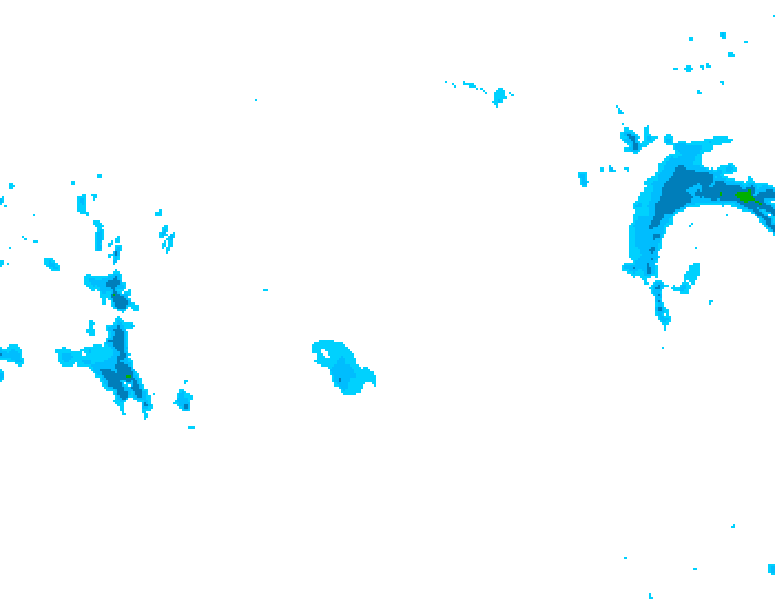 GDPS precipitation 048 hour forecast chart for Canada based on 2026/01/11 0000Z data
