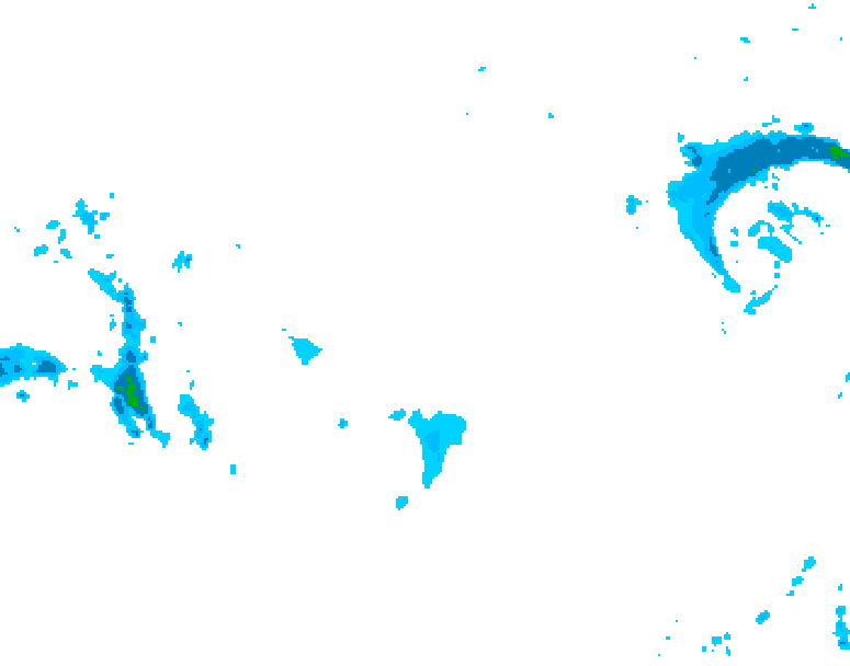 GDPS precipitation 054 hour forecast chart for Canada based on 2026/01/11 0000Z data