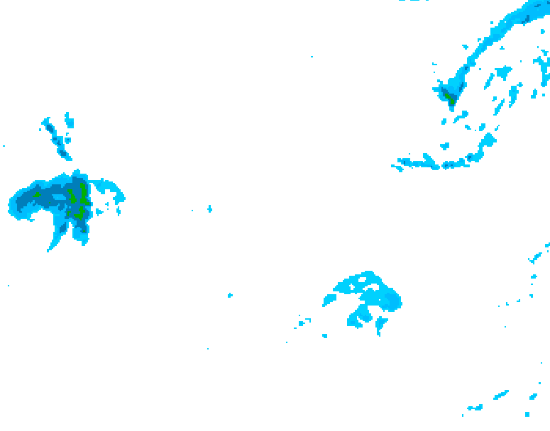 GDPS precipitation 072 hour forecast chart for Canada based on 2026/01/11 0000Z data
