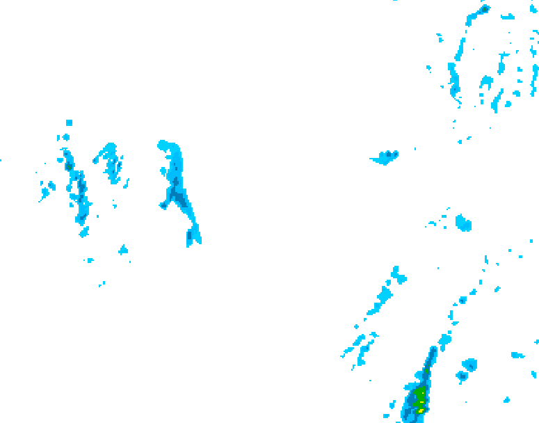 GDPS precipitation 090 hour forecast chart for Canada based on 2026/01/11 0000Z data