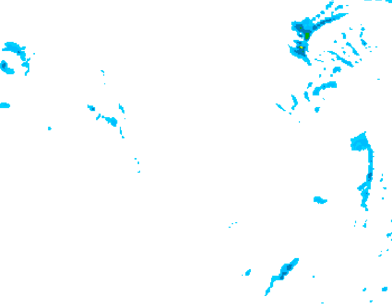 GDPS precipitation 162 hour forecast chart for Canada based on 2026/01/11 0000Z data