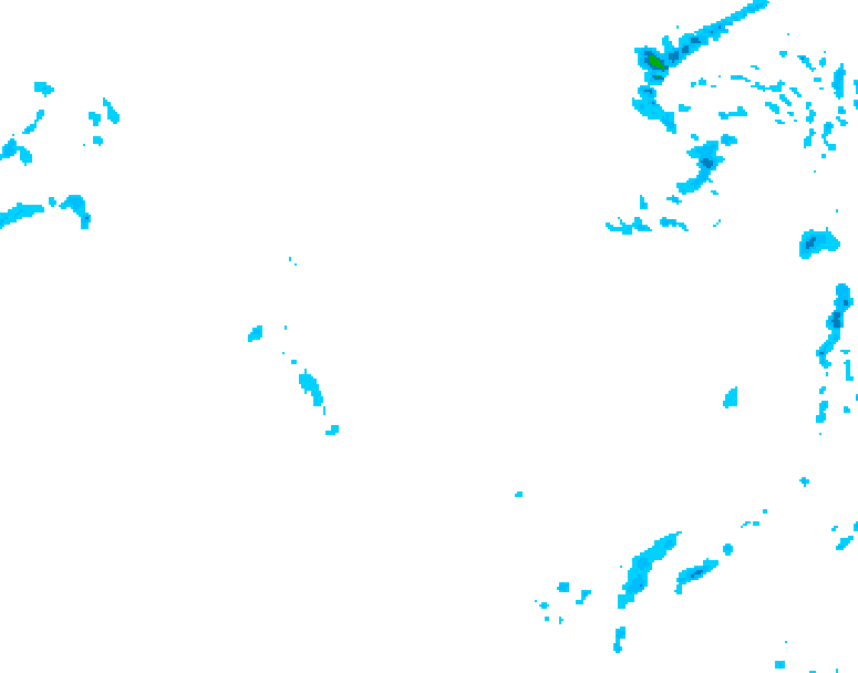 GDPS precipitation 168 hour forecast chart for Canada based on 2026/01/11 0000Z data