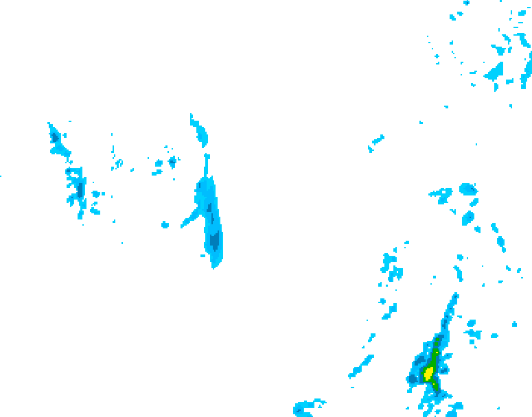 GDPS precipitation 084 hour forecast chart for Canada based on 2026/01/11 1200Z data