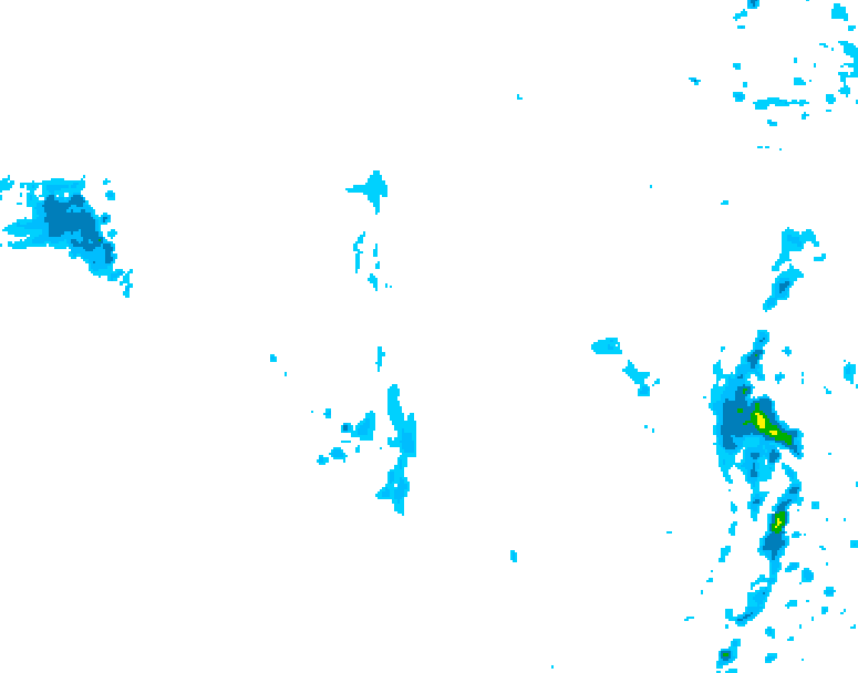 GDPS precipitation 096 hour forecast chart for Canada based on 2026/01/11 1200Z data
