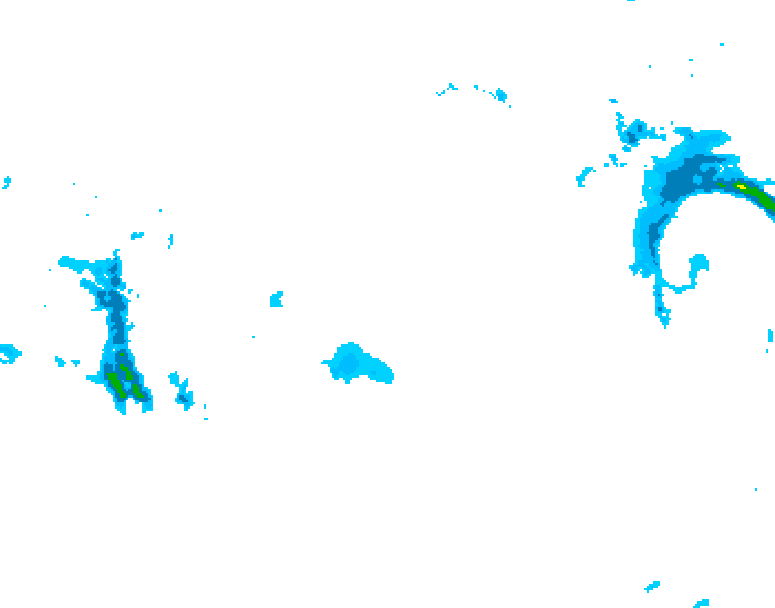 GDPS precipitation 024 hour forecast chart for Canada based on 2026/01/12 0000Z data