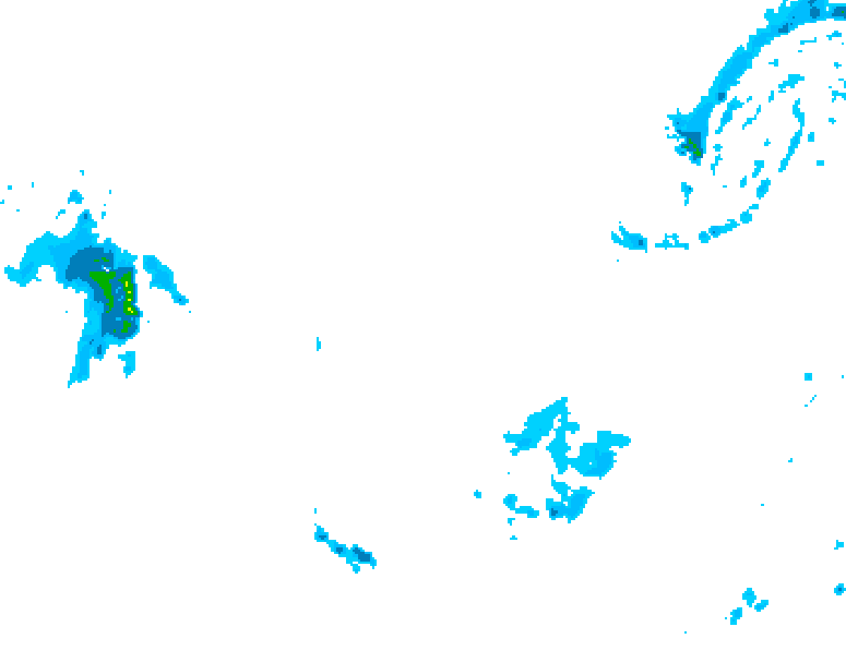 GDPS precipitation 048 hour forecast chart for Canada based on 2026/01/12 0000Z data