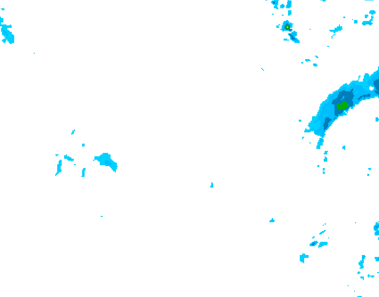GDPS precipitation 216 hour forecast chart for Canada based on 2026/01/12 0000Z data