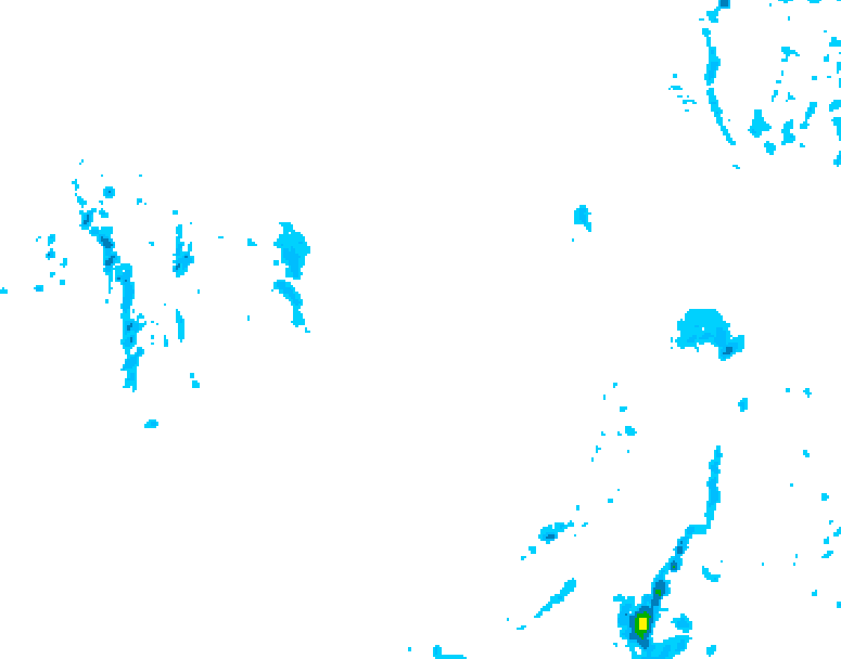 GDPS precipitation 054 hour forecast chart for Canada based on 2026/01/12 1200Z data