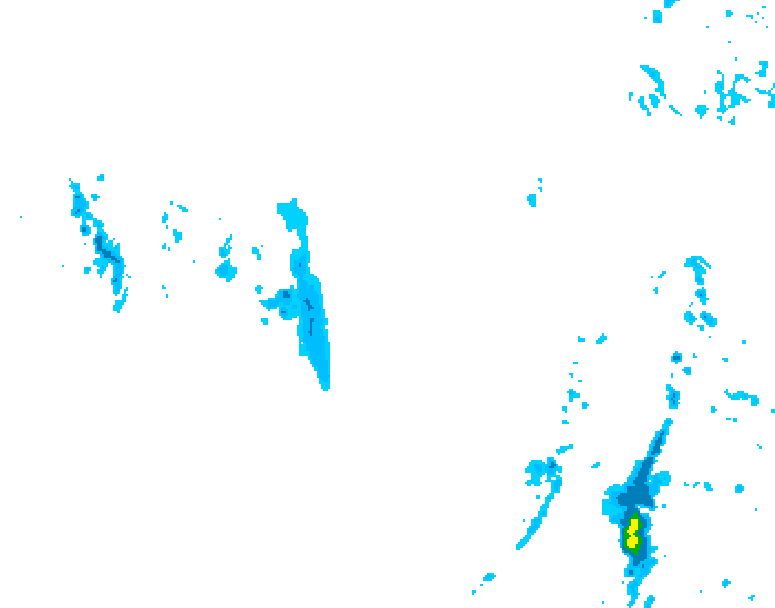 GDPS precipitation 060 hour forecast chart for Canada based on 2026/01/12 1200Z data