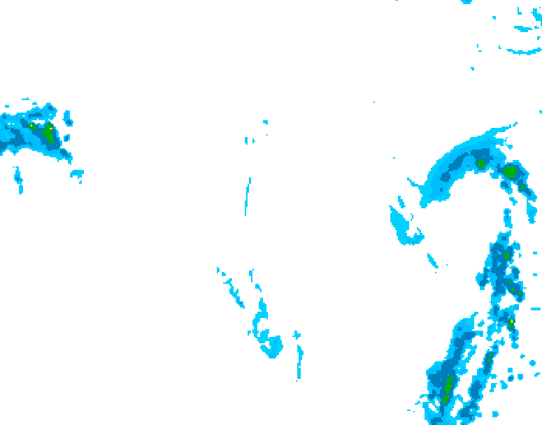 GDPS precipitation 084 hour forecast chart for Canada based on 2026/01/12 1200Z data