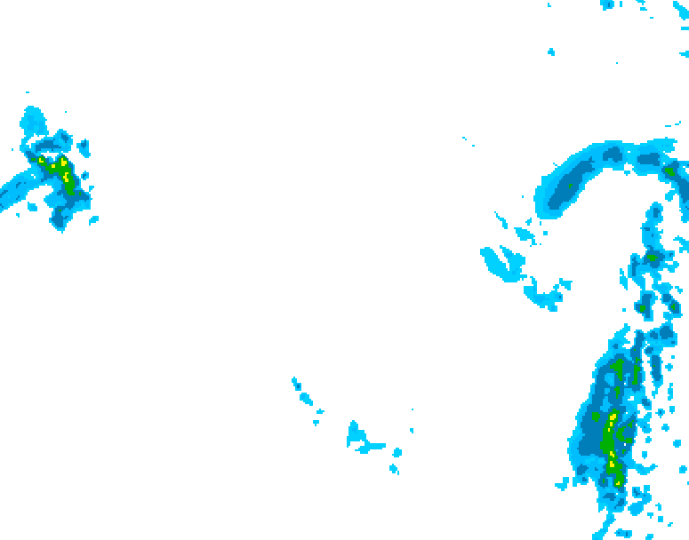 GDPS precipitation 090 hour forecast chart for Canada based on 2026/01/12 1200Z data
