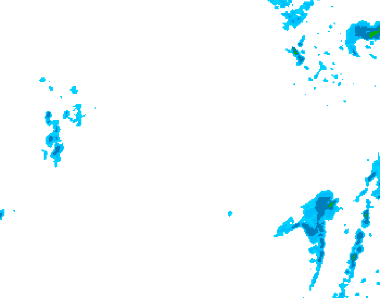 GDPS precipitation 174 hour forecast chart for Canada based on 2026/01/12 1200Z data