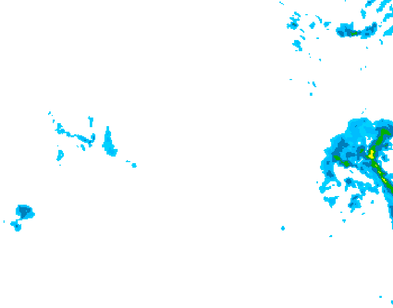 GDPS precipitation 192 hour forecast chart for Canada based on 2026/01/12 1200Z data