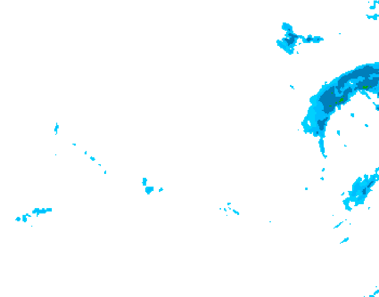 GDPS precipitation 204 hour forecast chart for Canada based on 2026/01/12 1200Z data