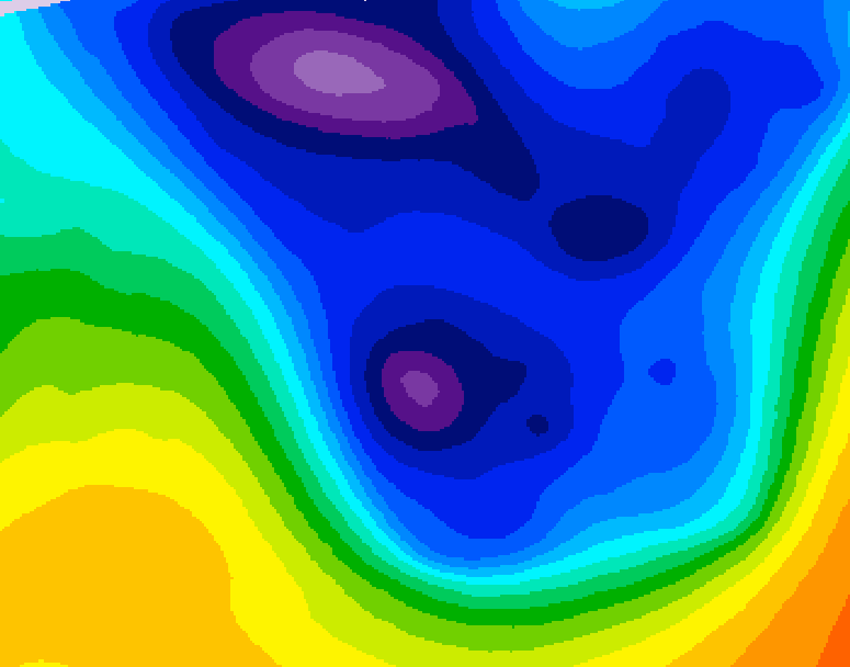 GDPS 500 millibar geopotential height 156 hour forecast chart for Canada based on 2026/01/13 0000Z data