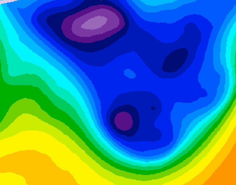 GDPS 500 millibar geopotential height 168 hour forecast chart for Canada based on 2026/01/13 0000Z data