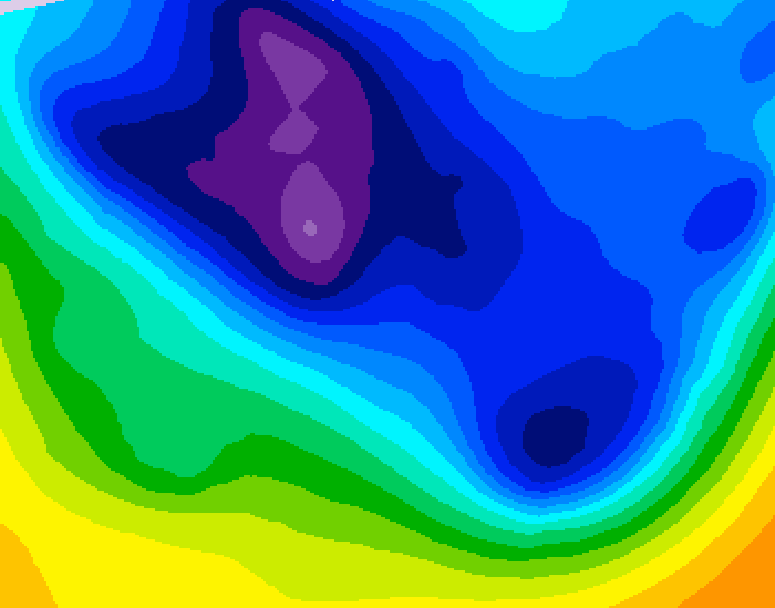 GDPS 500 millibar geopotential height 192 hour forecast chart for Canada based on 2026/01/13 1200Z data