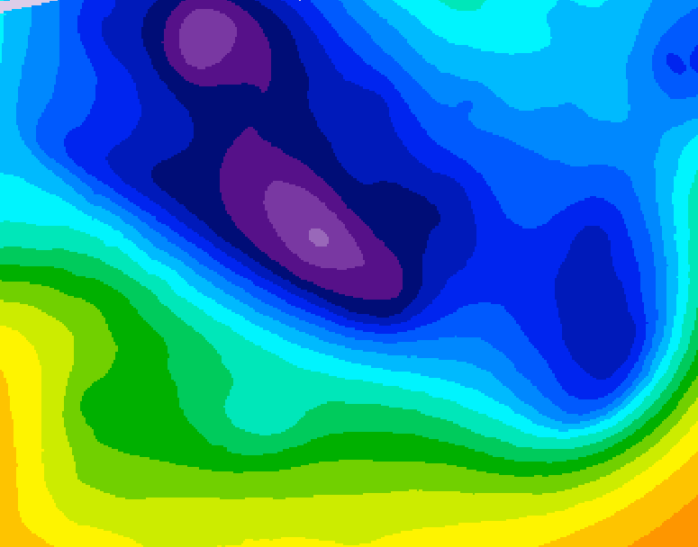 GDPS 500 millibar geopotential height 210 hour forecast chart for Canada based on 2026/01/13 1200Z data