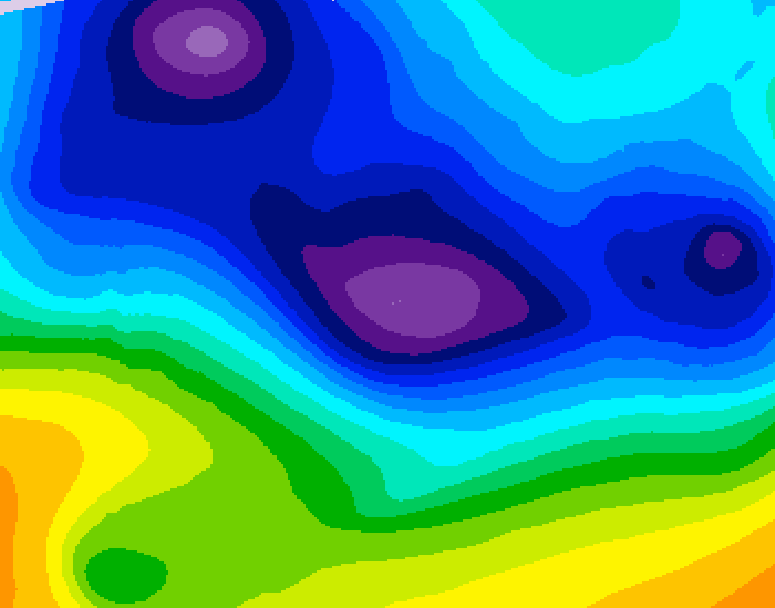 GDPS 500 millibar geopotential height 228 hour forecast chart for Canada based on 2026/01/13 1200Z data