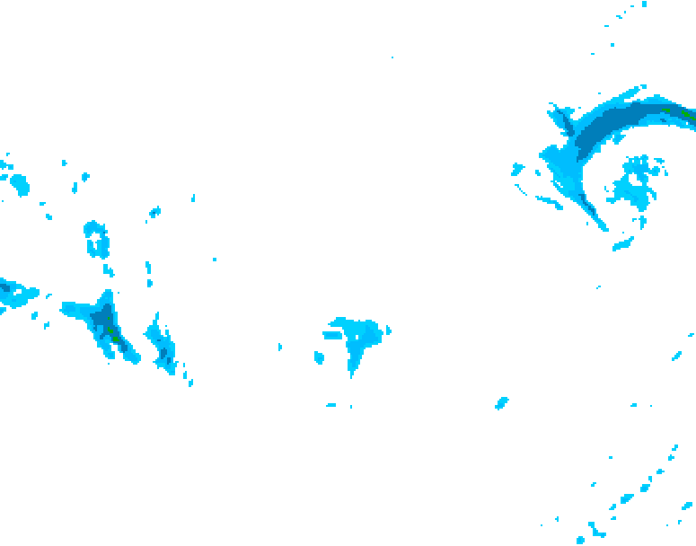 GDPS precipitation 006 hour forecast chart for Canada based on 2026/01/13 0000Z data