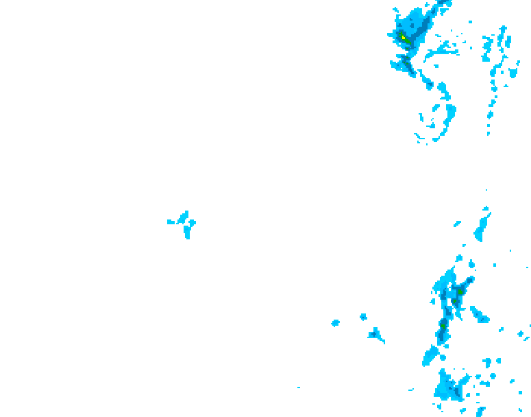 GDPS precipitation 126 hour forecast chart for Canada based on 2026/01/13 0000Z data