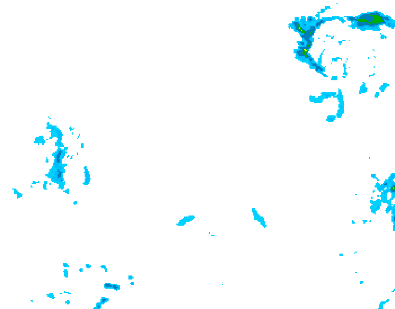 GDPS precipitation 240 hour forecast chart for Canada based on 2026/01/13 0000Z data