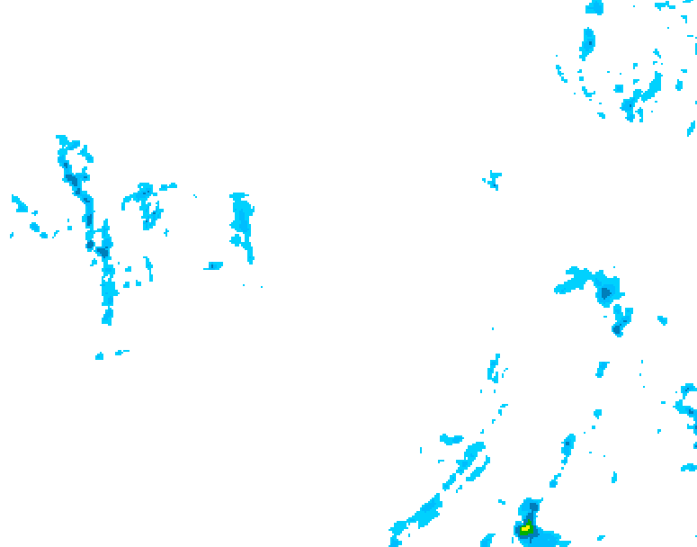 GDPS precipitation 030 hour forecast chart for Canada based on 2026/01/13 1200Z data