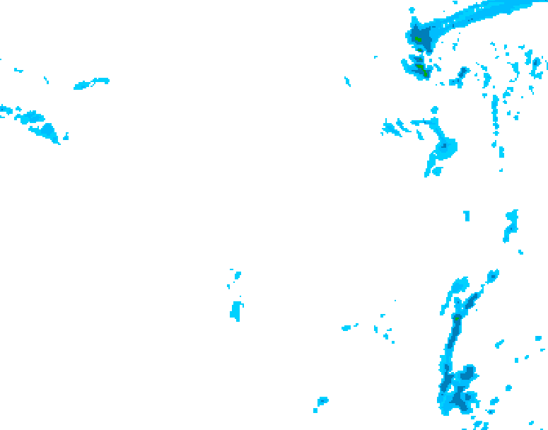 GDPS precipitation 114 hour forecast chart for Canada based on 2026/01/13 1200Z data