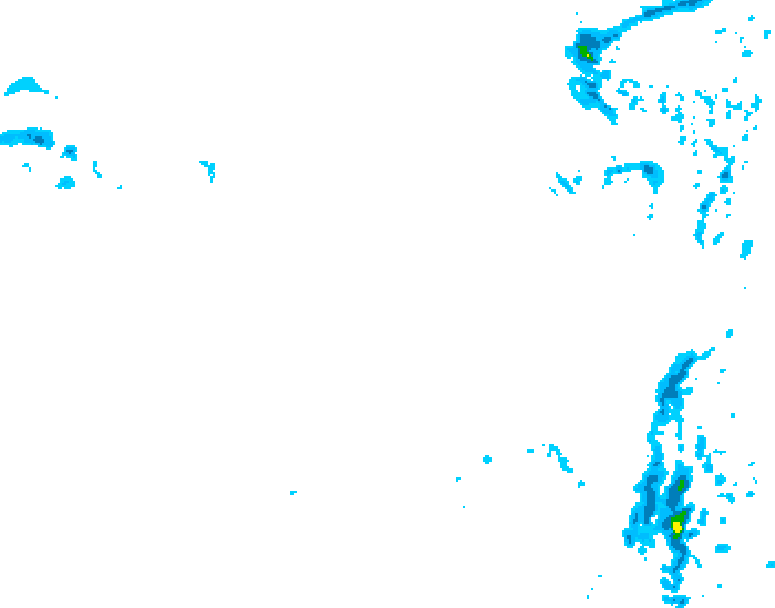 GDPS precipitation 120 hour forecast chart for Canada based on 2026/01/13 1200Z data