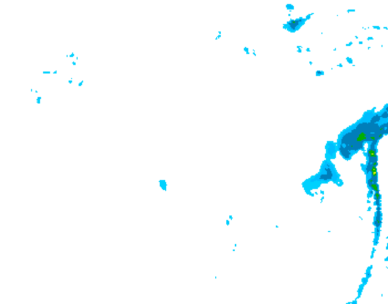 GDPS precipitation 144 hour forecast chart for Canada based on 2026/01/13 1200Z data