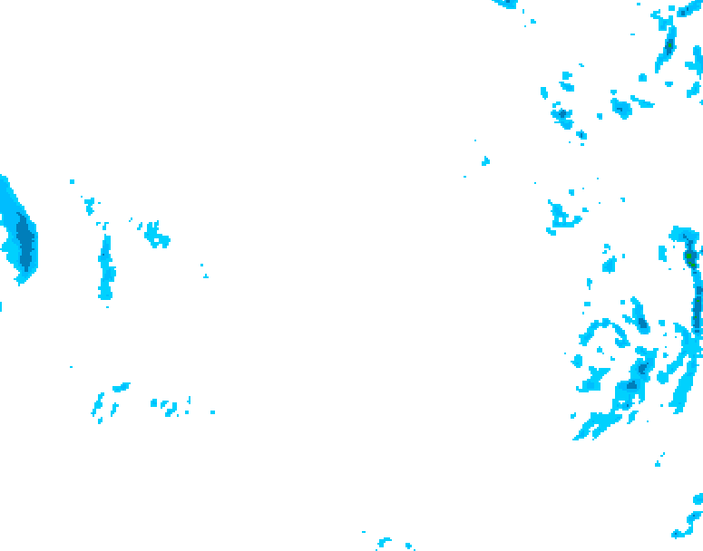 GDPS precipitation 204 hour forecast chart for Canada based on 2026/01/13 1200Z data