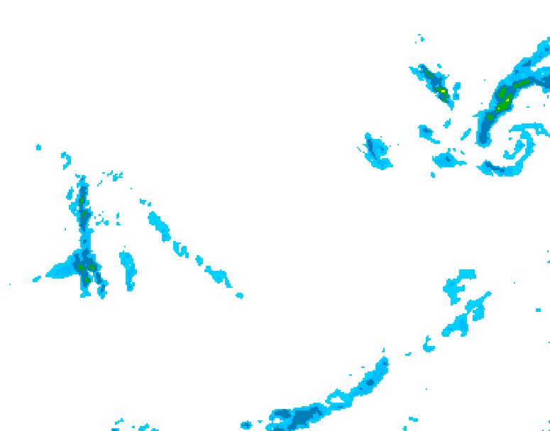 GDPS precipitation 240 hour forecast chart for Canada based on 2026/01/13 1200Z data