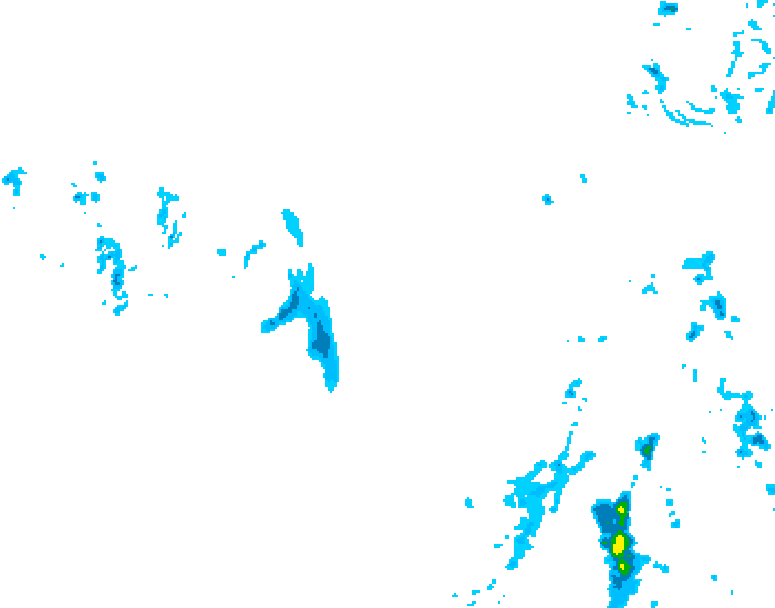 GDPS precipitation 024 hour forecast chart for Canada based on 2026/01/14 0000Z data