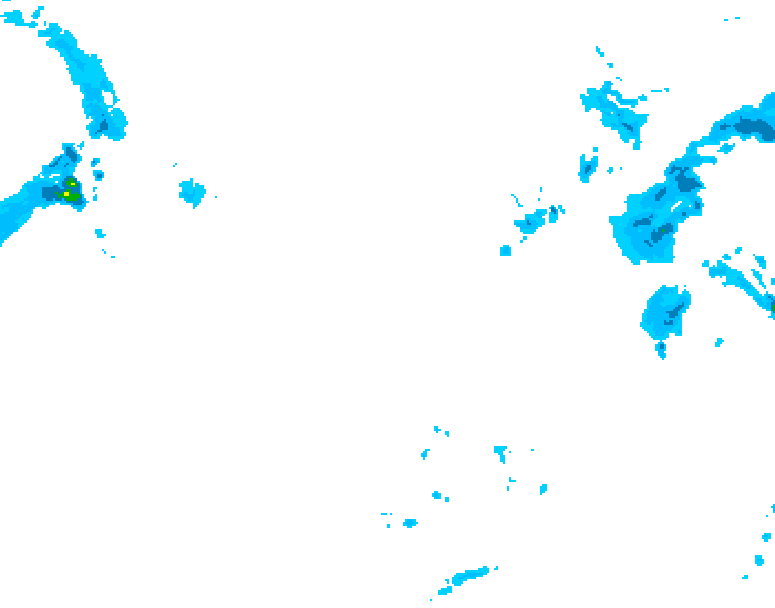 GDPS precipitation 072 hour forecast chart for Canada based on 2026/01/14 0000Z data