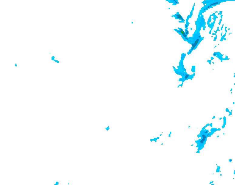GDPS precipitation 168 hour forecast chart for Canada based on 2026/01/14 0000Z data