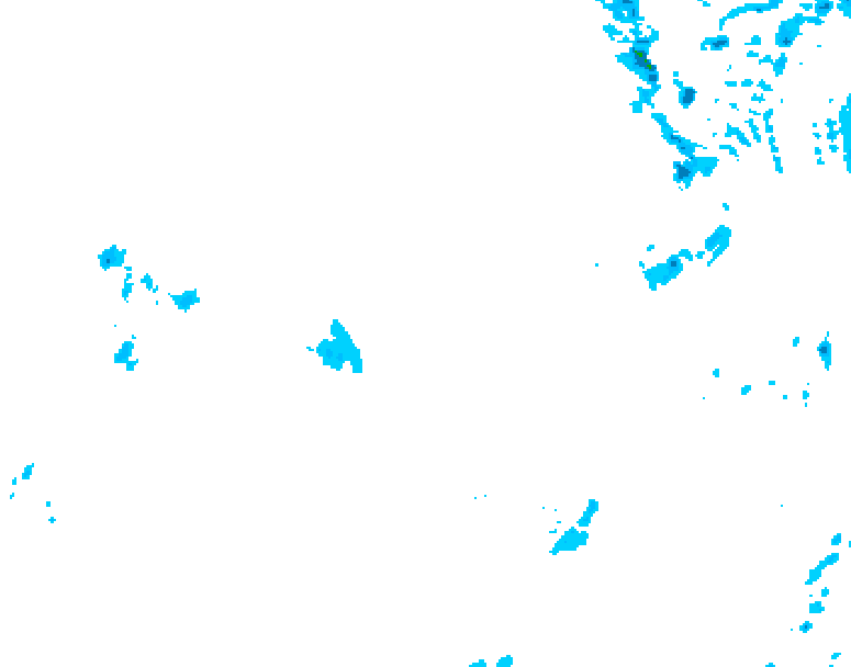 GDPS precipitation 192 hour forecast chart for Canada based on 2026/01/14 0000Z data