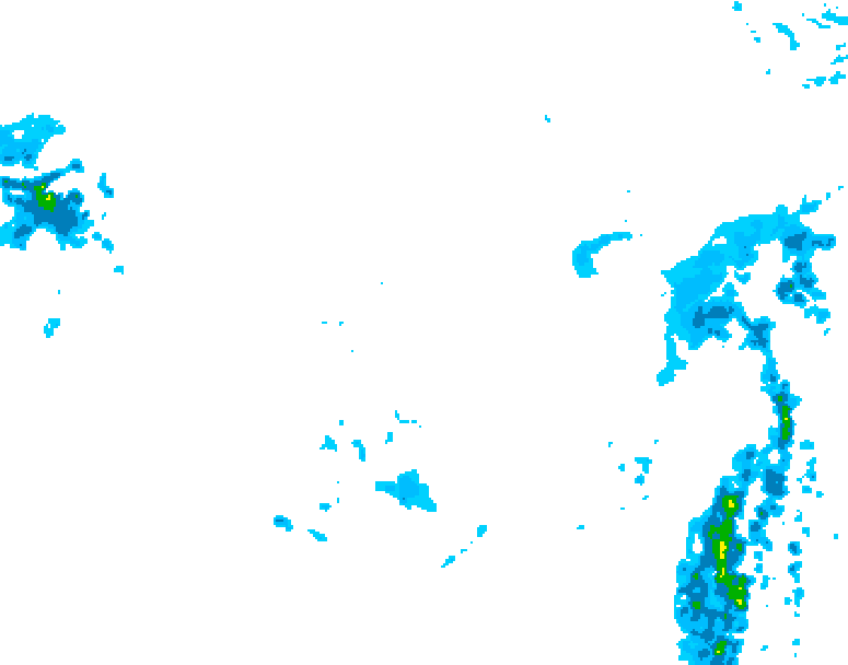 GDPS precipitation 036 hour forecast chart for Canada based on 2026/01/14 1200Z data